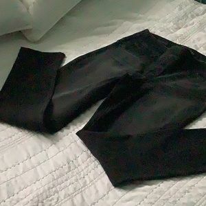 Black skinny jean (jegging). Size 10-12 medium.  Inseam 28”